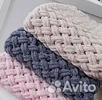 Плед детский вязаный ручная работа