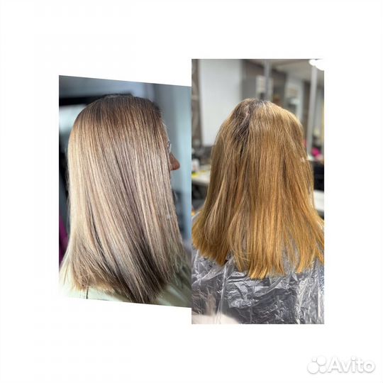 Сложное окрашивание волос