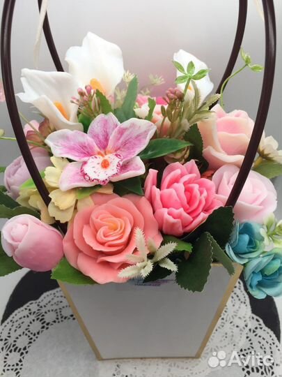 Букеты на 1 сентября. Мыло