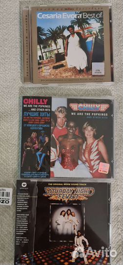 Cd диски официальные издания отлич состояние