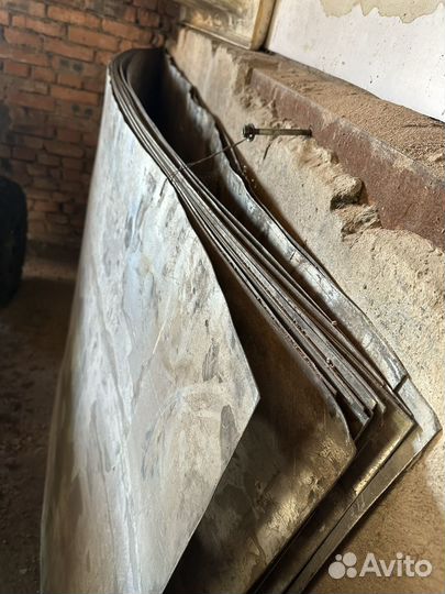 Алюминиевый лист 2 мм. 1230х2400