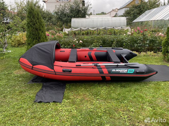 Новая лодка Gladiator E380 PRO нднд / Гладиатор