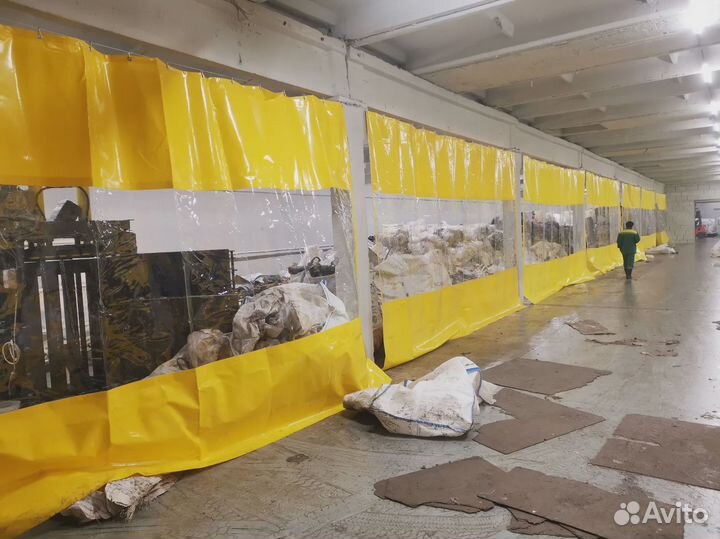 Шторы Занавесы пвх для Автомойки Гараж Автосервис