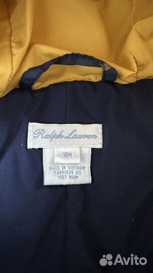 Комбинезон ralph Lauren зимний