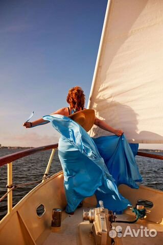 Фотосессия на парусной яхте, девичник на яхте