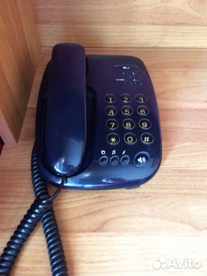 Телефон LG проводной стационарный