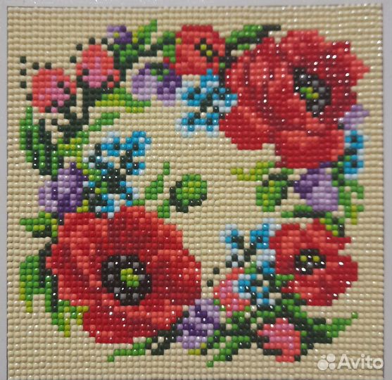 Алмазная вышивка готовая работа