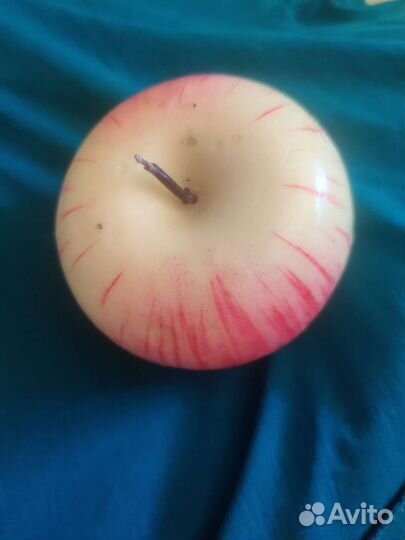 Свеча яблоко реквизит