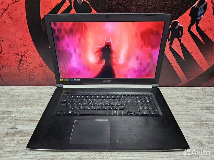 Игровой Acer / 17'3 / i5 / GTX1060 / 16 озу / SSD