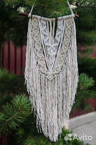 Макраме панно