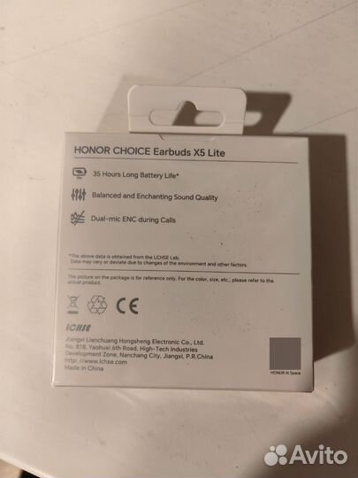 Honor Choice Earbuds X5 Lite Белые