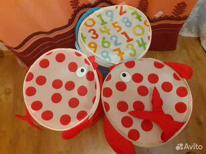 Корзины для игрушек IKEA Икеа