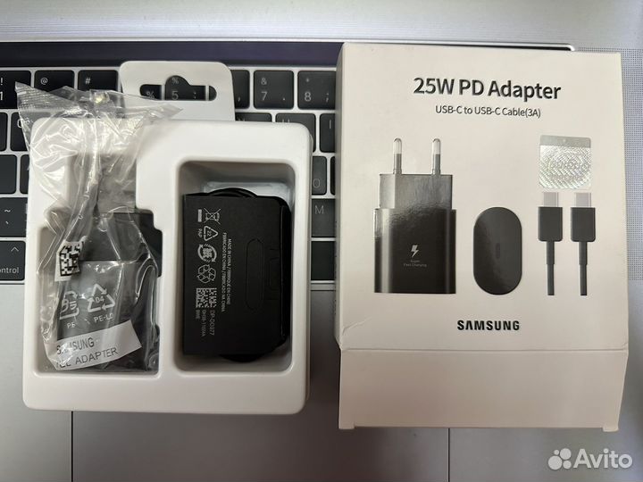 Очень быстрая зарядка samsung 25w + кабель