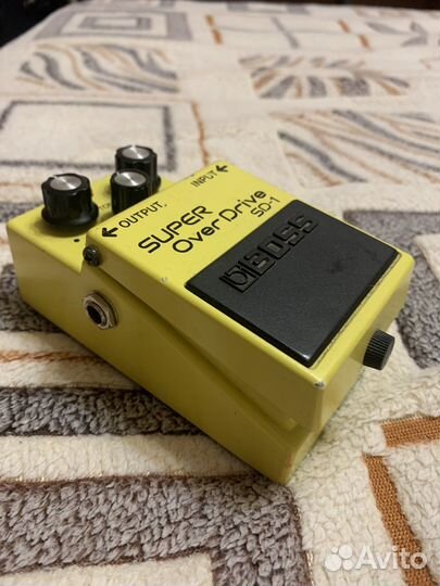 Гитарная педаль boss super over drive SD-1