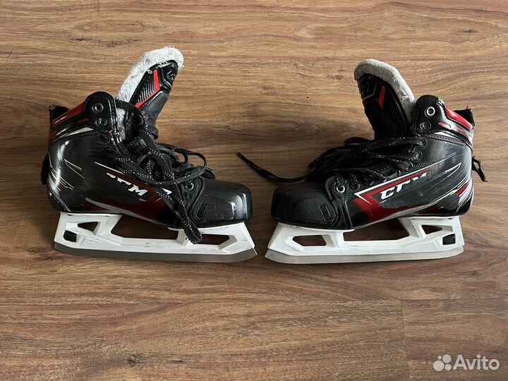 Коньки хоккейные вратарские ссм