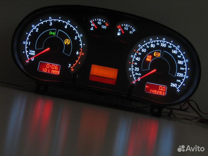 Шкалы приборов Audi TT 8N (98-06)