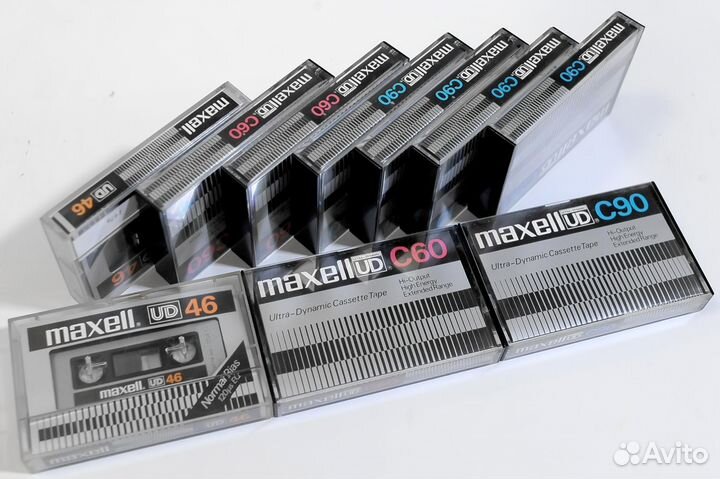 Винтажные Компакт Кассеты, наборами по 10шт