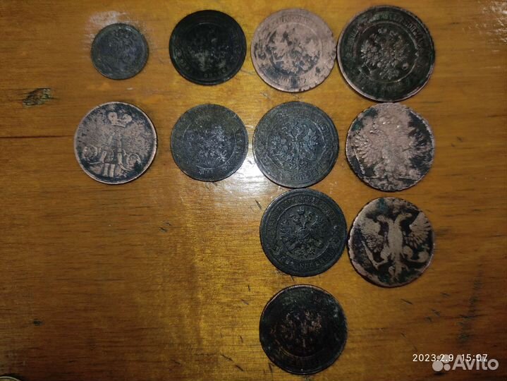 Царские монеты, медаль, жетоны, значки
