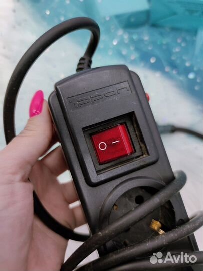 Сетевой фильтр удлинитель с вилкой IEC320-C14