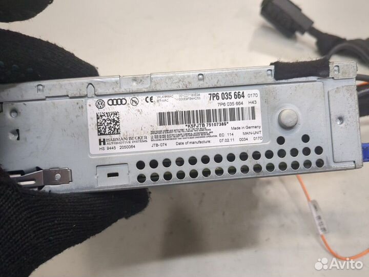 Проигрыватель CD/DVD Volkswagen Touareg, 2011