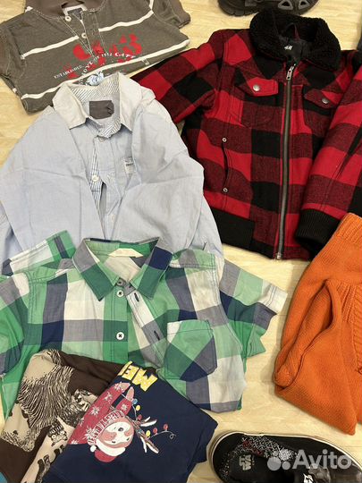 Вещи пакетом на мальчика рост 128