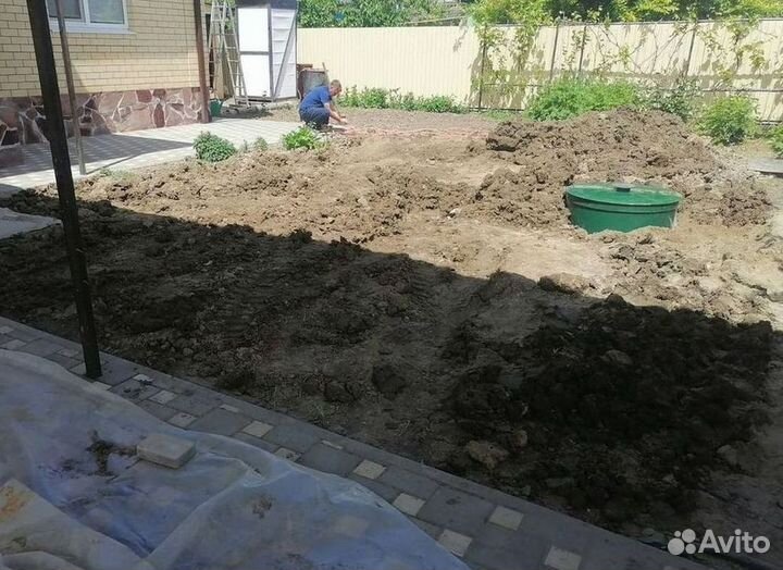 Установка канализации септик под ключ