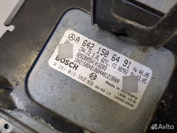 Блок управления двигателем Mercedes ML W164, 2006