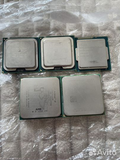 Процессоры intel и amd