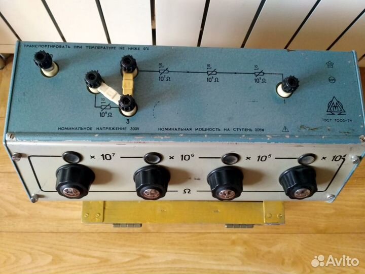 Магазин сопротивлений Р4002, Р4007, P326