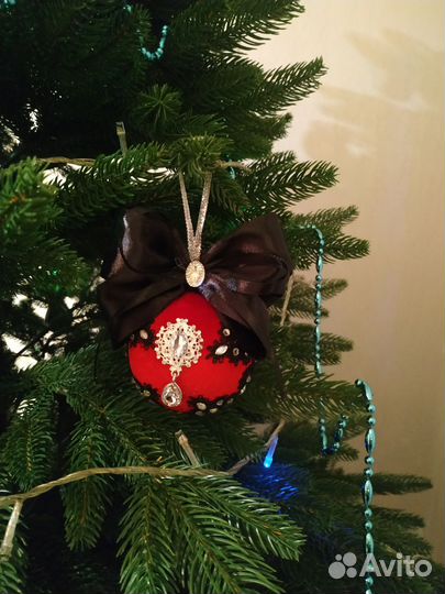 Новогодние игрушки ручной работы