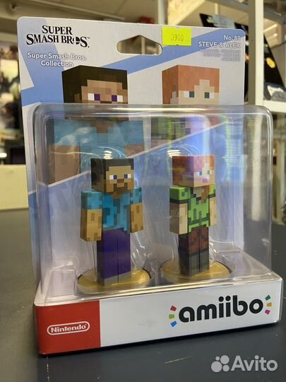 Фигурка Amiibo Steve & Alex / No. 89