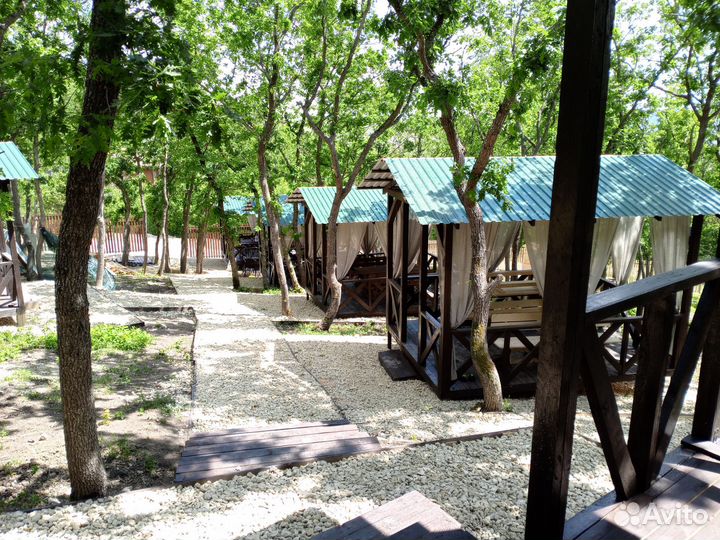Аренда беседки с мангалом. Бассейн