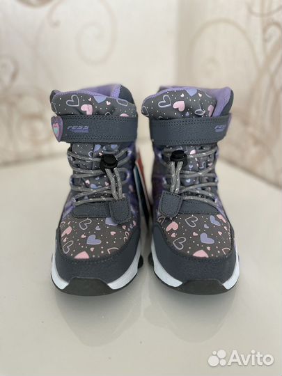 Ботинки зимние (новые) для девочки 32 размер