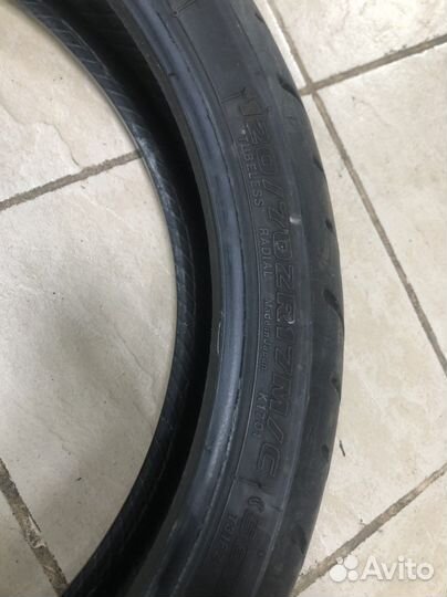 Мотошины 120 70 17, 180 55 17