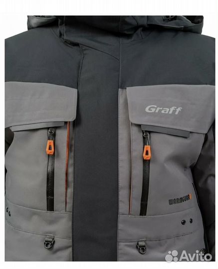 Костюм рыболовный зимний Graff до -50гр. 218-O-B