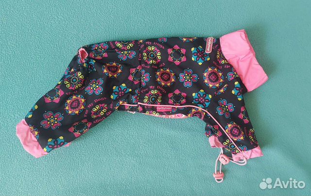 Дождевик для маленькой собачки/щенка, р.8