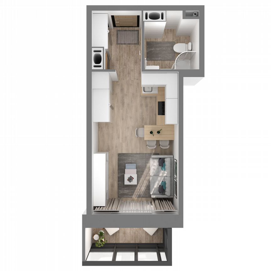 Квартира-студия, 24 м², 7/27 эт.