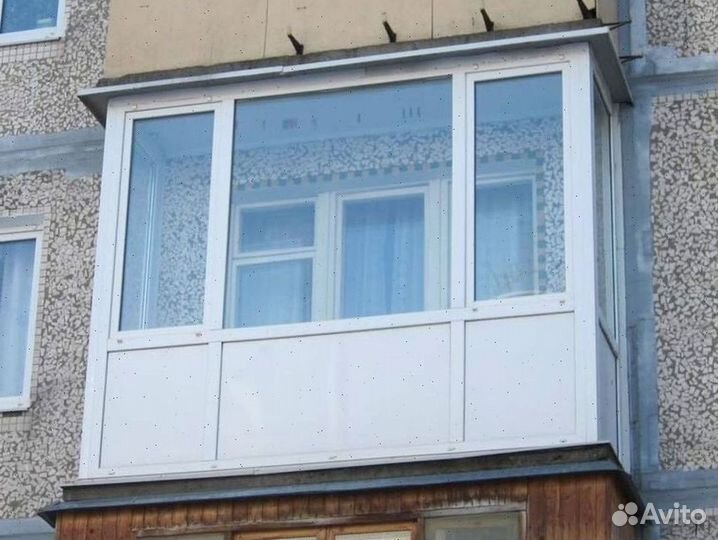 Балкон пластиковый от завода