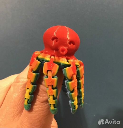 Осьминоги разные. Игрушка-антистресс