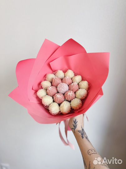 Клубника в шоколаде, клубничный букет