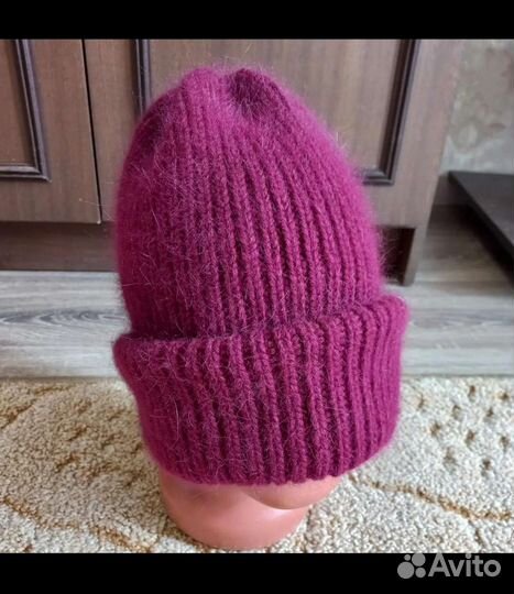 Шапочки из пуха норки