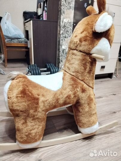 Качалка детская оленёнок