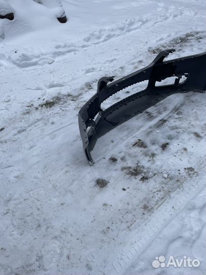 Передний бампершкода фабия