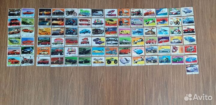 Вкладыши от жвачки turbo