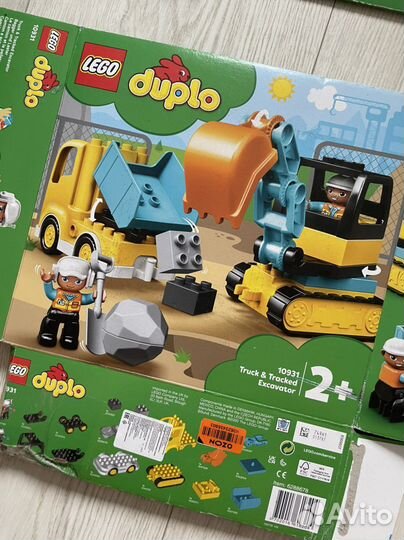 Коробка от lego duplo