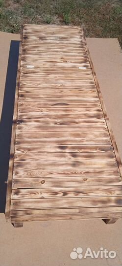 Шезлонг для дачи