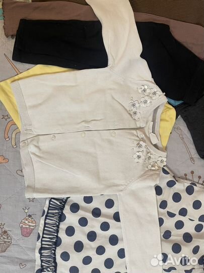 Детская одежда для девочек пакетом 98 104