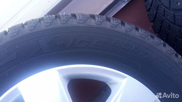Оригинальные диски Nissan r15 и резина Michelin