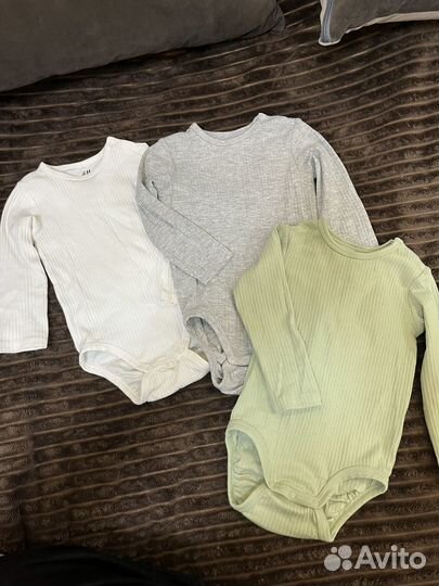 Боди hm 80 и кофта