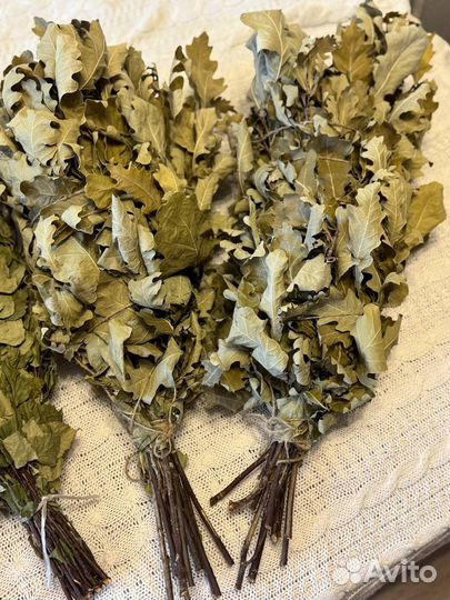 Веники для бани березовые и дубовые